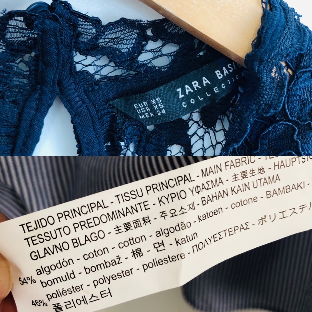 Zara Lace Side-Tie Top - Picture 8 of 8